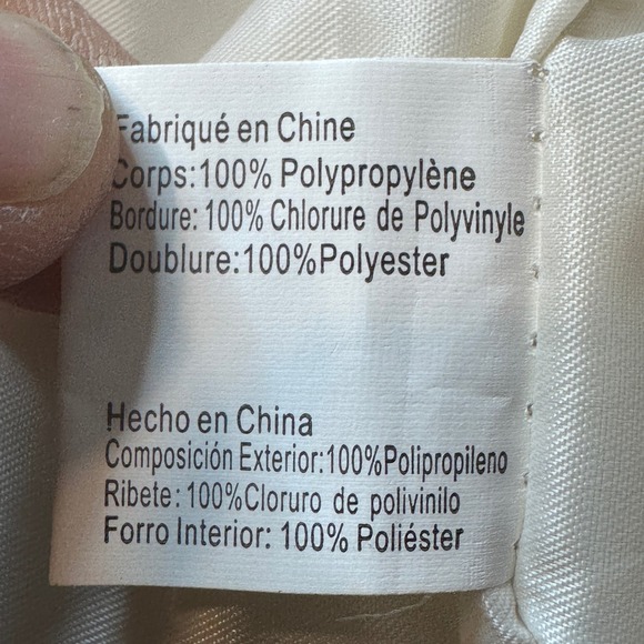 Croft & Barrow Tote Bag Womens Cream Brown Newport Crochet Knit Shoulder Bag - Picture 7 of 8